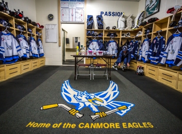 Canmore Eagles Hockey Game