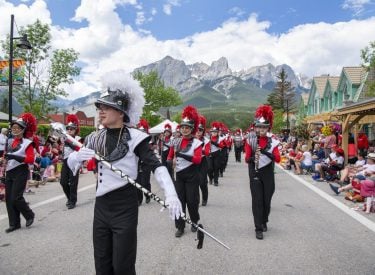 Canada Day Parade in Canmore