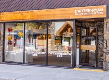 The exterior of the Carter-Ryan Gallery & Live Art Venue