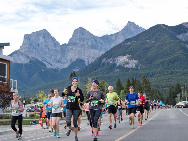 Canmore Rocky Mountain Half Marathon, 10KM & 5KM