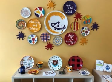 Crock A Doodle: Paint with you Bes-Tea