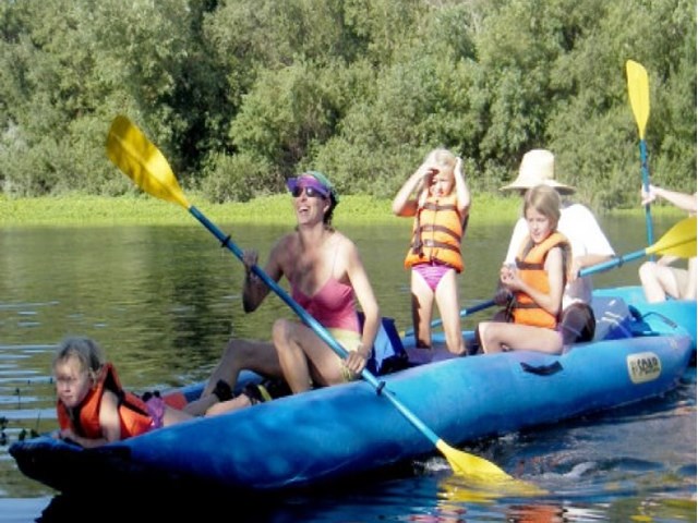 Canmore Inflatable Canoe-Tours