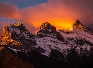 Three Sisters Mountains 1