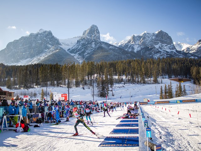 BMW IBU World Cup Biathlon 2024 Canmore