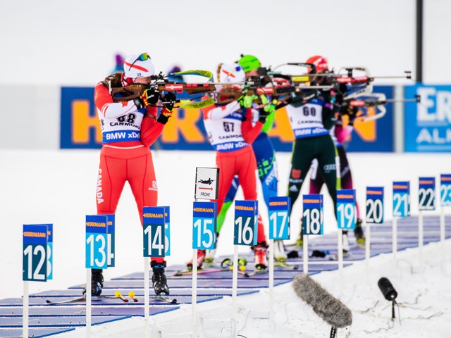 BMW IBU World Cup Biathlon 2024 Canmore