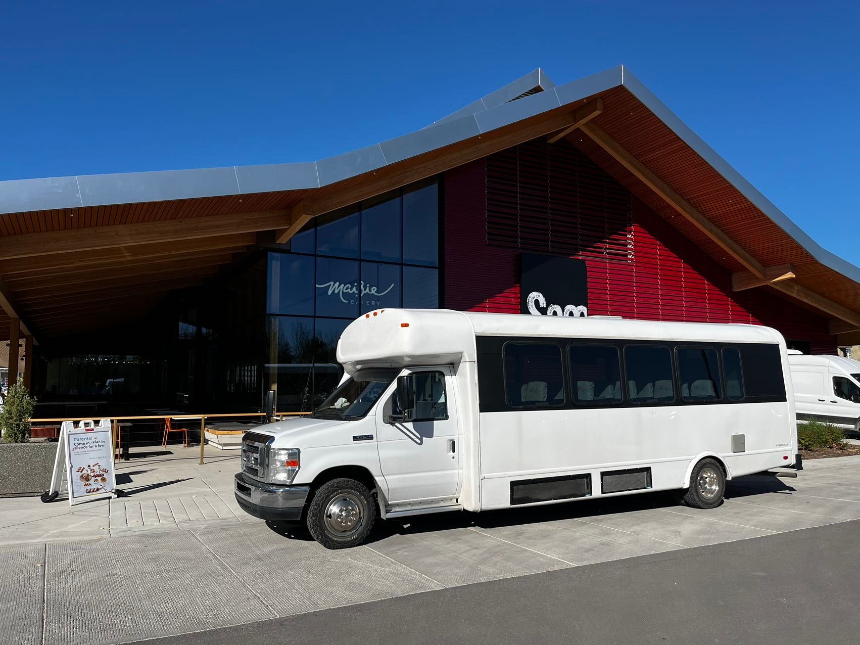 24 Passenger Bus used for transportation of clients